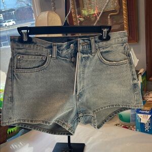 EB Denim Arbor Loose Shorts Daphne Wash Size 25 NWT High Wasit  VTG inspired